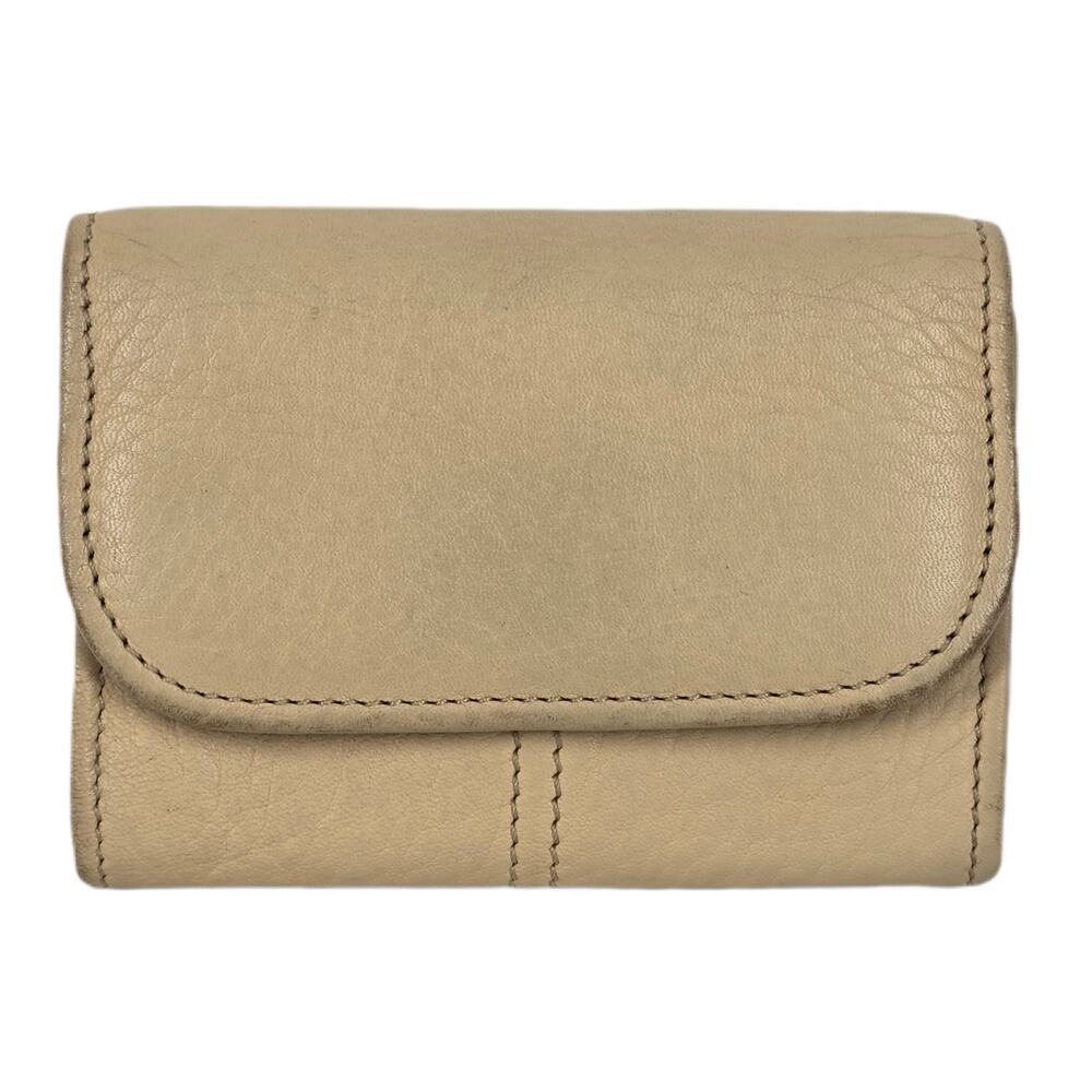 COACH RARE VINTAGE SONOMA MAIZE NATURAL GRAIN MULTI‑FUNCTION PURSE WALLET 4974